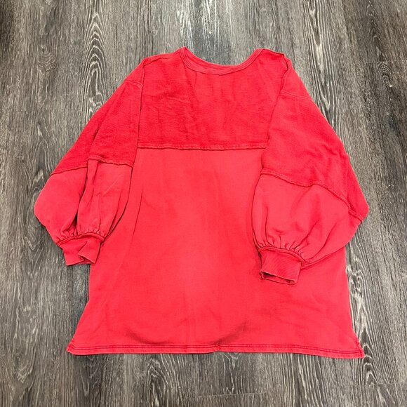 Free People "We The Free" Coastal Solid Crew Oversized Ribbed Dress - Picture 5 of 7